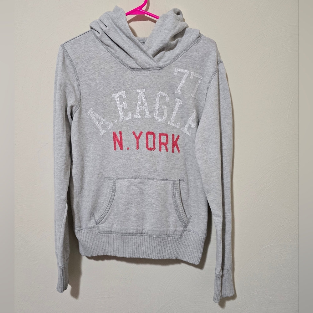 American Eagle Gray Hoodie